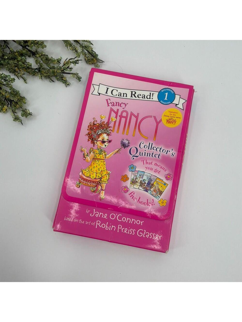 Fancy Nancy Collectors Quintet 5 Book Set In Box
